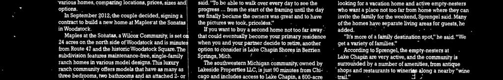 Chapin Shores in Berrien Springs, Mich.