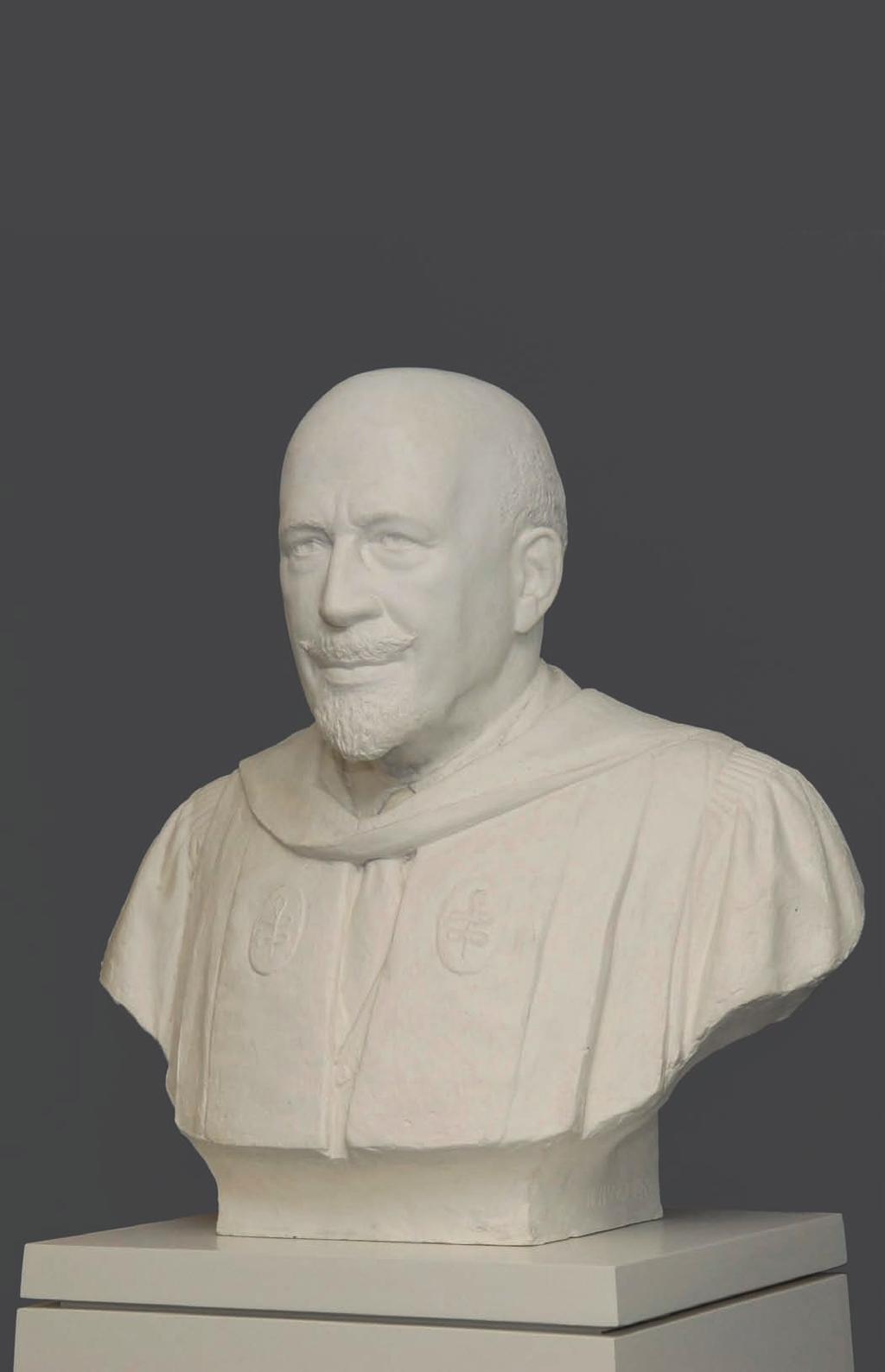 A bust of W. E. B. Du Bois (1993) commissioned by former President Neil L.