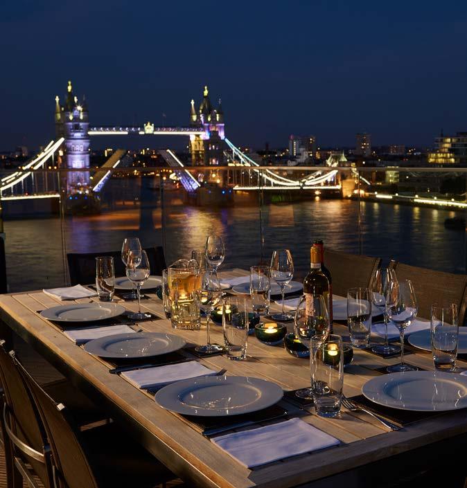 com With sweeping views over London s rich historic landmarks as well as those of our future,