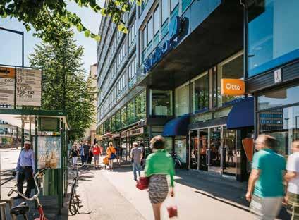 WÄINÖ IS EASY TO REACH Hämeentie is one of the busiest streets in central Helsinki, offering