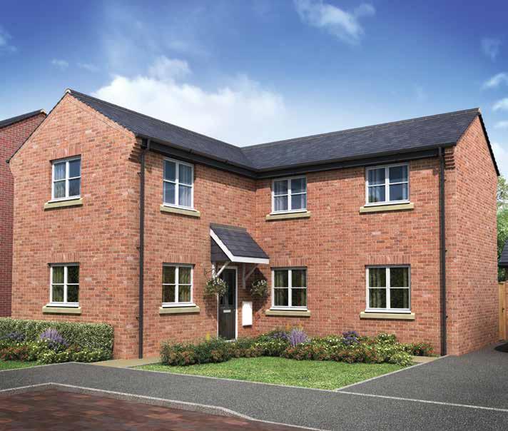 THE Broughton Manor COLLECTION The Tildale Special 3 bedroom home ith an appealing L shaped layout, the 3 bedroom Tildale has plenty of space for families.