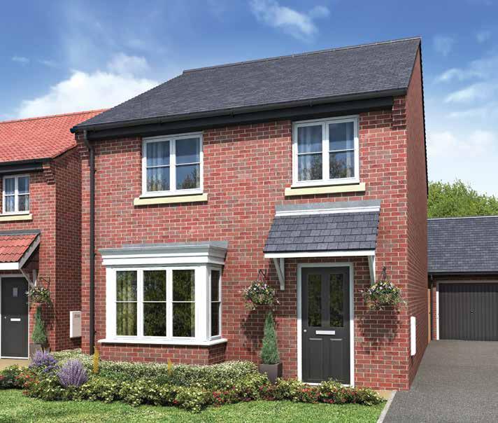 THE Broughton Manor COLLECTION The Midford 4 bedroom home Families or couples looking for practical and generous living space will find all they need in the well proportioned 4 bedroom Midford.