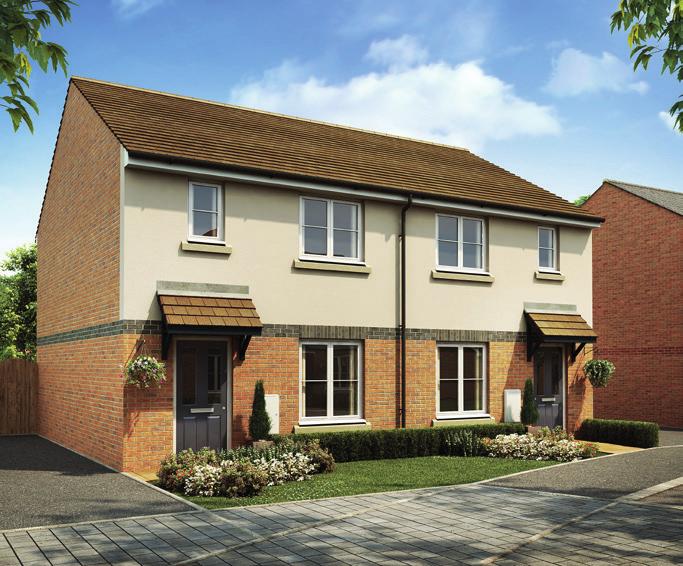 THE CHESTNUT WALK COLLECTION The Earlsford 3 Bedroom home First-time buyers and those stepping up the property ladder will find the 3 bedroom Earlsford has the space and style required for an ideal