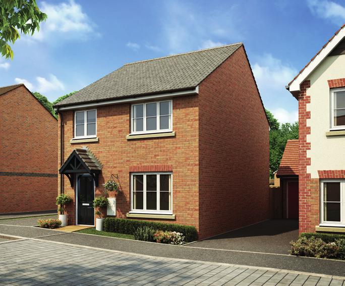 THE CHESTNUT WALK COLLECTION The Monkford 4 Bedroom home The Monkford is a spacious 4 bedroom home ideally suited to growing families or professional couples.