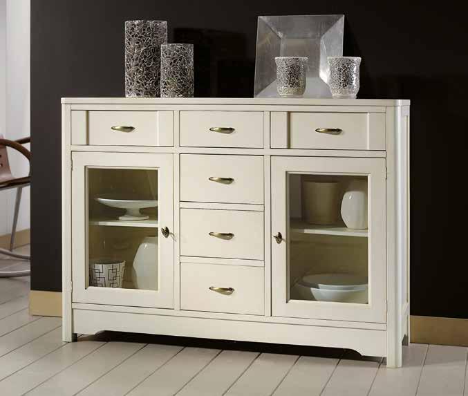 drawers small sideboard L.124 - P.35 - H.