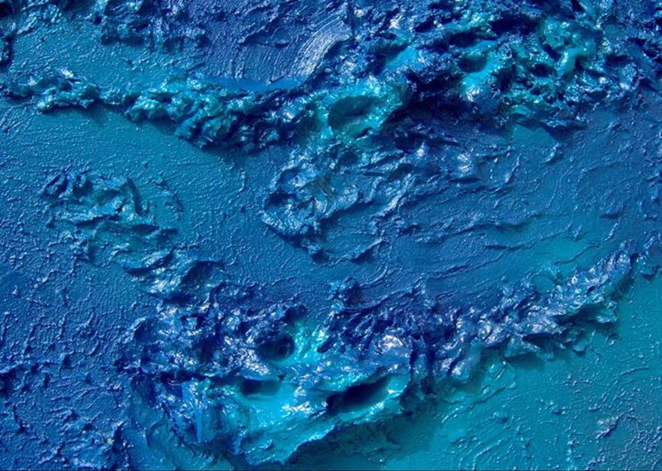 OCEANO OCEAN Date: 2007 Dimensions: 100x70x5 cms. Weight: 6 Kgs.