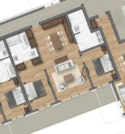 price: West Dimensions: 84 m 2 Access: 4.50 m 2 Living area: 41.05 m 2 Bedroom 1: 12.20 m 2 Bathroom 1: 6.10 m 2 Bedroom 2: 13.