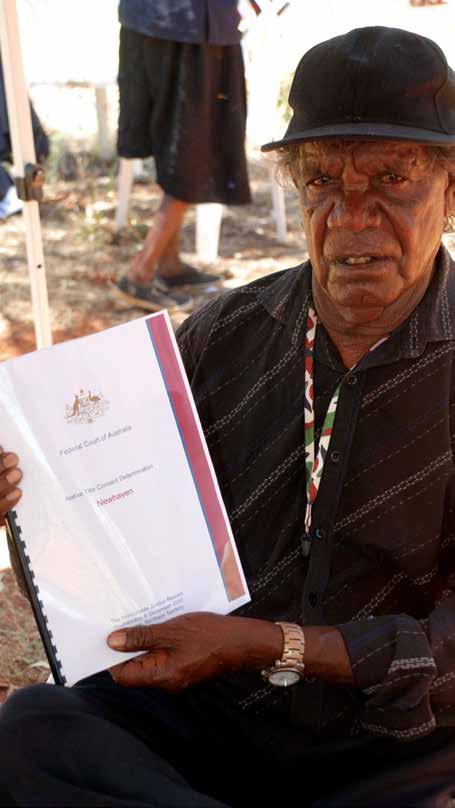 Consent determination: Native title holders and conservationists In 2010 the first native title consent determination between traditional owners and a non-government conservation organisation was