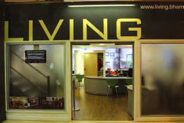 LIVING For help and advice on any type of accommodation call into LIVING in University Centre on the main campus.