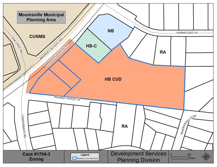 This request is conditional per the submitted site plan and is proposed to exclude residential uses, adult oriented businesses, automobile and truck dealerships, bus stations, and all manufacturing