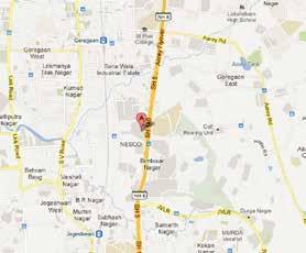 EXPLORE LOCATION MAP BOMBAY EXHIBITION CENTRE UBM India Pvt. Ltd. Head Office Sarang Mehta Times Square, Unit No.