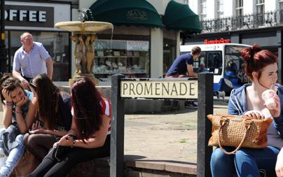 Over time the Promenade has evolved into the location of choice for many of the UK s top fashion retailers including Jack Wills,