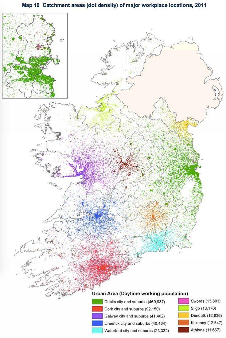 31 The majority of future population growth will be linked to cities Ireland s five largest cities currently house ~0.
