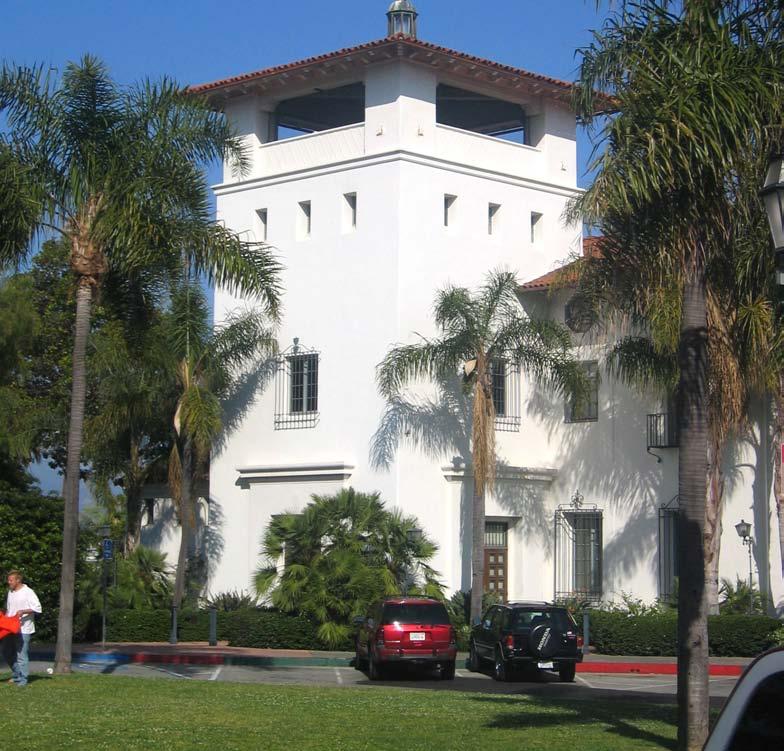 Santa Barbara County Courthouse Residential courtyard building in Santa Barbara Santa Barbara Santa Barbara Santa