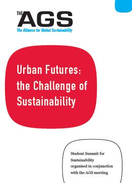 research: workshops and conference on urban future Allaince for Global Sustainability ETH Zurich MIT Tokyo Univiersity Chalmers