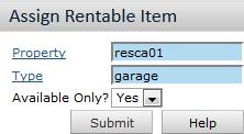 Yardi Voyager Residential User s Guide 181 3 Complete the screen: Unit/Property Move In/Out Lease From/To Excluded unit to which the non-resident lessee is assigned.