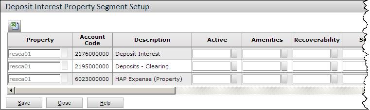 Yardi Voyager Residential User s Guide 253 12 Click Save, and then, click Edit. 13 In the Property Code field on the Property tab, select the code for each property that you want to use this rule.