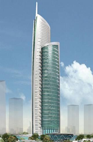 Almas Tower DUBAI, UNITED ARAB EMIRATES Almas Tower with its prestige office space is among Dubai s tallest building s Number of floors: 63 Number of