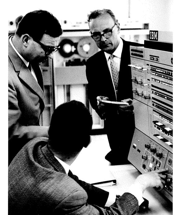 1967 And a new computer Institut für Operations Research und elektronische Datenverarbeitung The
