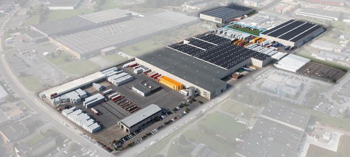 Expansion of the logistics site in Liège with the new crossdock warehouse Intervest expands its logistics site in Liège for its current tenants Intervest expanded in the second semester of 2016 its