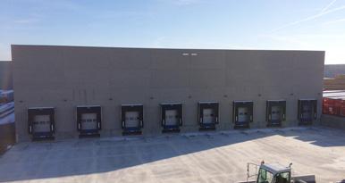 This expansion was necessary to ease the growth of the already present tenants CooperVision Distribution and Vincent Logistics on the existing location.