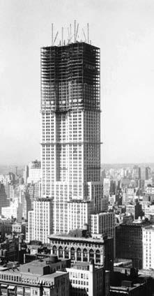 Building an Empire By the late 1920s, New York City s skyline had risen to new heights. It was during this time that two of the city s most famous landmarks were built.