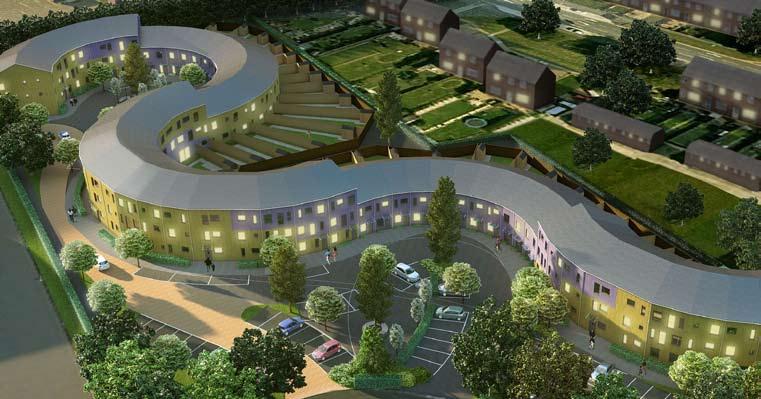 THE SERPENTINE Distinctly visionary Designed by award winning architects, the vision for The Serpentine was to create an exemplary, sustainable community which would enrich the local area, and would