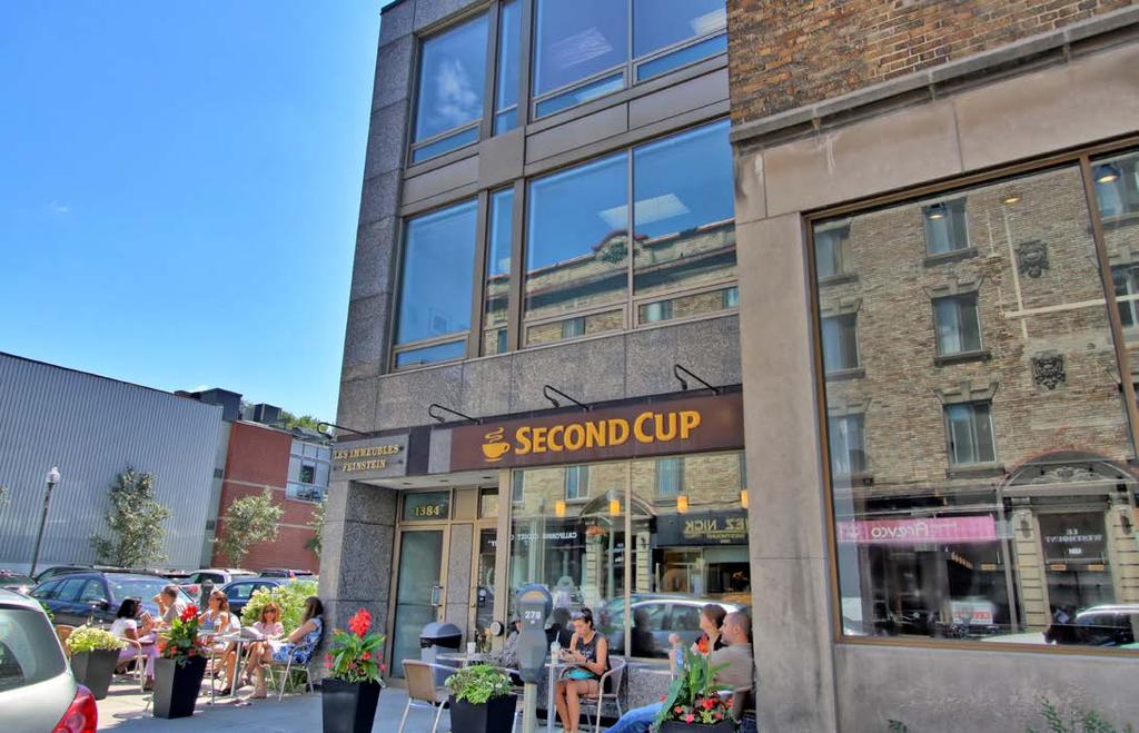 Retail Environment Greene Avenue, which runs north-south down from Sherbrooke Street West, is