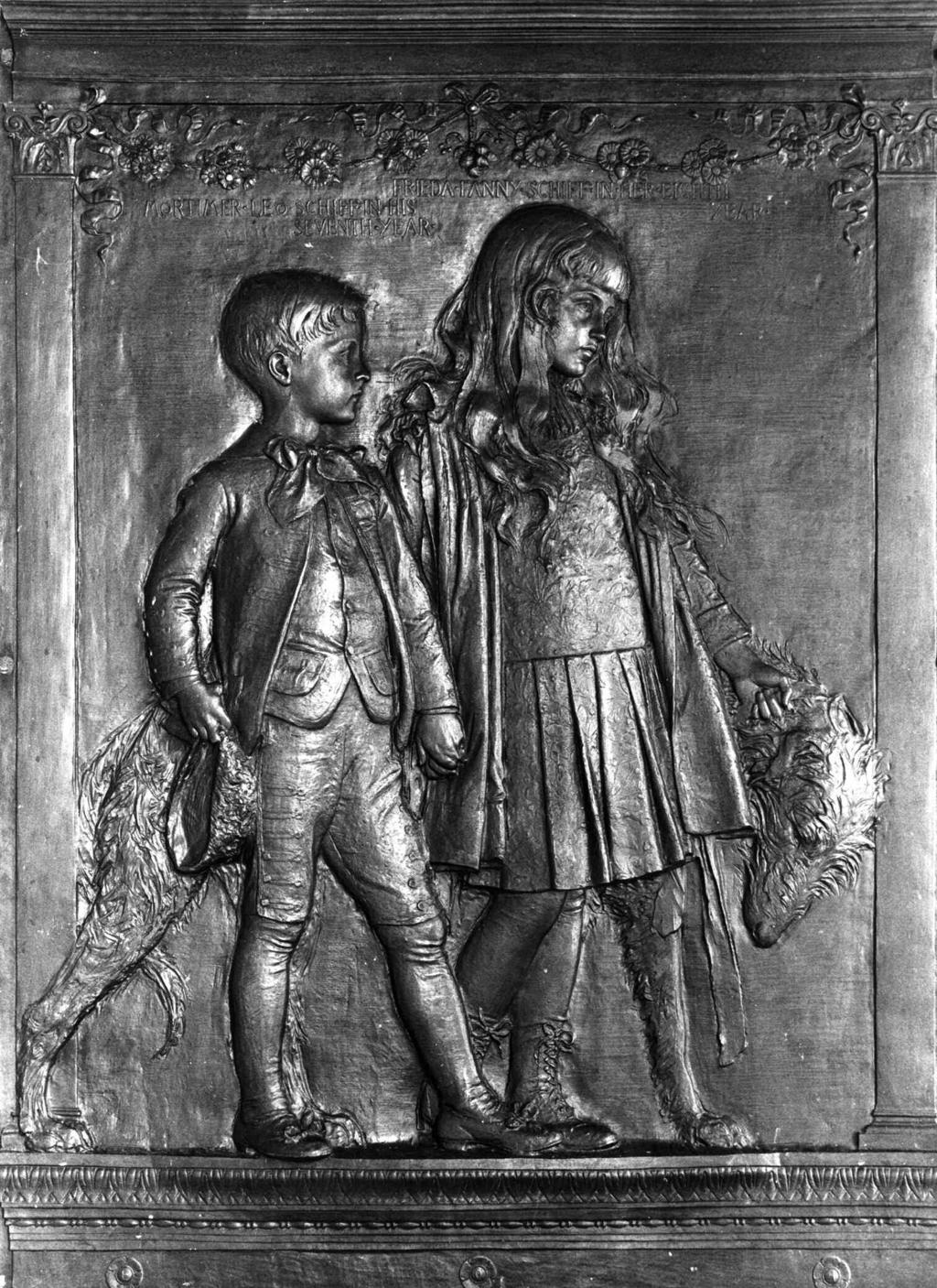 5 Figure 6. Augustus Saint-Gaudens, The Children of Jacob R. Schiff, 1884-85; this cast, 1885, bronze, U.S. Department of the Interior, Saint-Gaudens National Historic Site, Cornish, New Hampshire, Gift of John M.