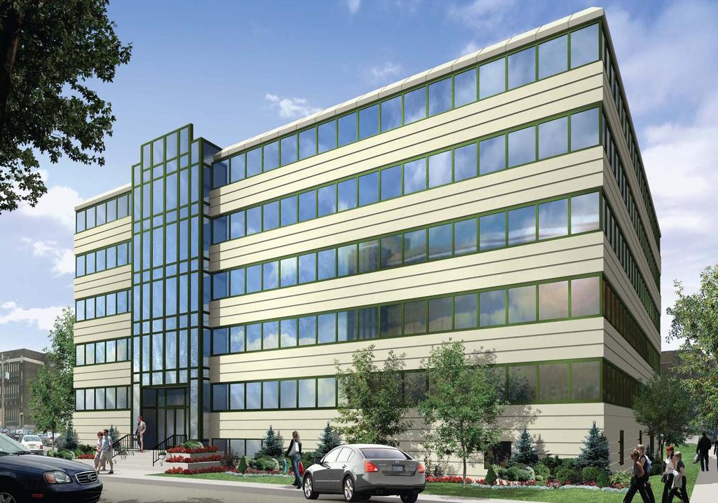 Ideal investment for an owner-occupier or as a development opportunity: A five-storey, 50,325-square-foot office building for sale or for lease Property Description The Property is a