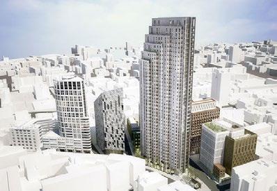 office space arranged over 30 storeys. The project is expected to be delivered in 2018.