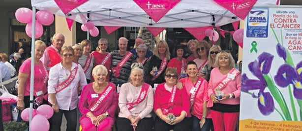 52 The CBPG Magazine February 2017 - Issue 4 The Costa Blanca Property & Business Guide MARIA AND THE PINK Ladies FEB 17 WORLD CANCER DAY (SAT 4TH FEBRUARY) AT ZENIA BOULEVARD A GREAT SUCCESS The sun