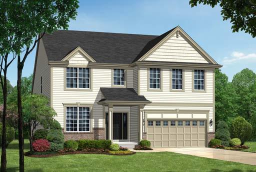 THE MONTEREY The Monterey is a stunning 1 1/2 story home featuring nearly 3,000 sq. ft.