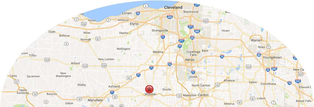 LOCATION MAP CLEVELAND