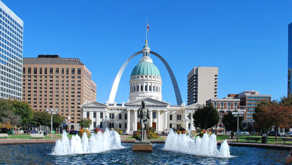 MARKET OVERVIEW MARKET OVERVIEW: St. Louis, Missouri St. Louis is an independent city and major U.S. port in the State of Missouri, built along the western bank of the Mississippi River, on the border with Illinois.