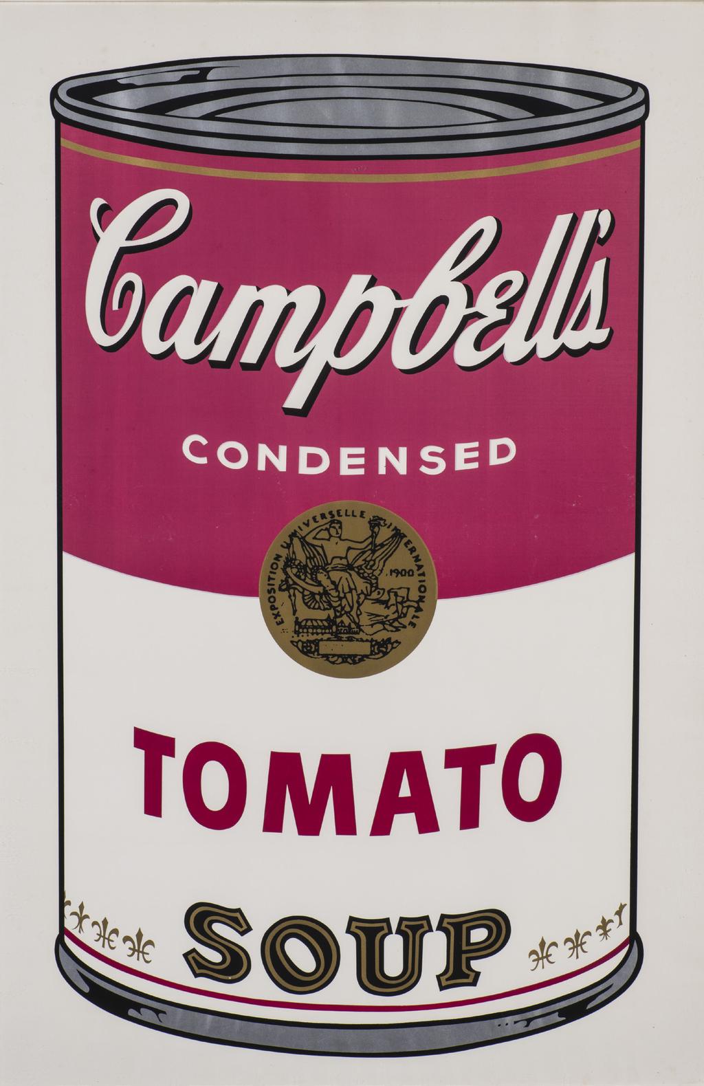Andy Warhol (1928-1987) Campbell s Tomato Soup Signed with