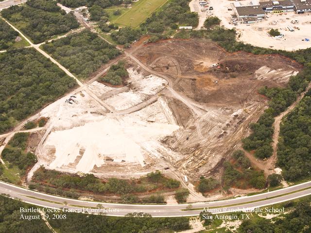 ALAMO RANCH MIDDLE SCHOOL Aerial of