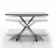 IT HAPPENS FOR EXAMPLE THAT A TABLE TURNS INTO A CON- SOLE, A FOLDING CHAIR SIMPLY DISAPPEARS FROM YOUR SIGHT, A COFFEE-TABLE TURNS INTO A PERFORMING VERSATILE TABLE WELCOME TO A NEW DIMENSION WHERE