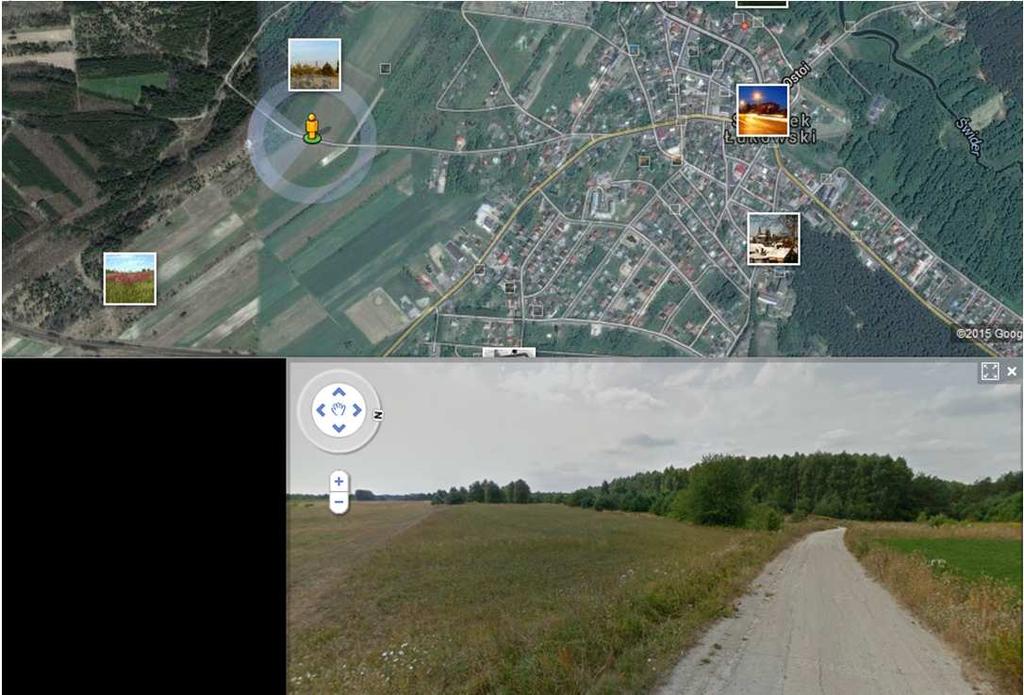 Veryfication cadastral data by VIG Google street view Filicker, Panoramio photos 17 What could be