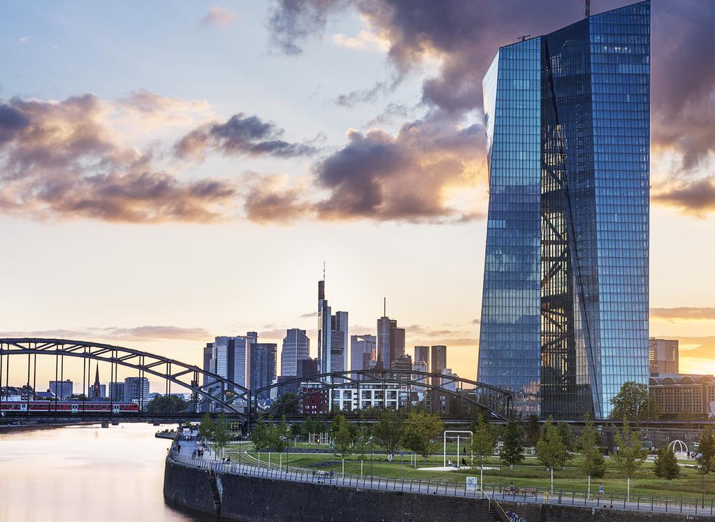 SEAT OF THE EUROPEAN CENTRAL BANK and the leading financial district of Germany.