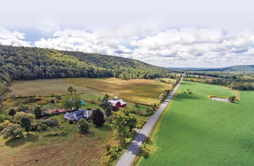 Bill Hecht This recent acquisition includes fields adjacent to house and barn as well as portions of forested hillside which connects with Connecticut Hill WMA.