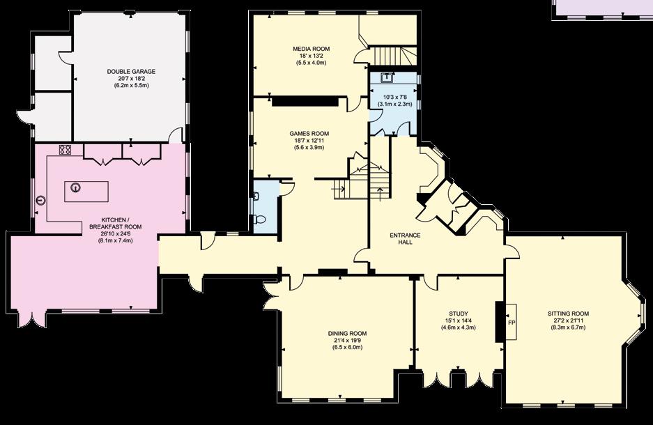 m Basement Ground Floor This plan is for