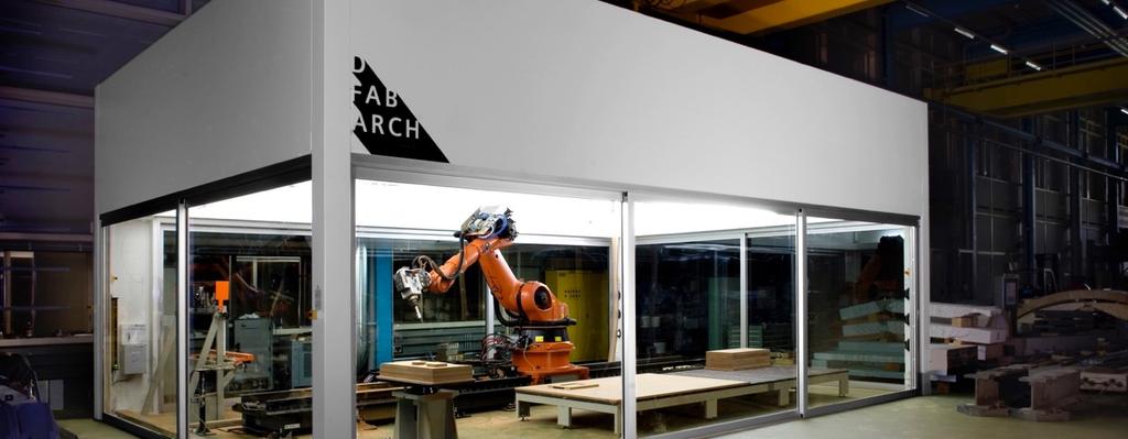 The First Robotic Fabrication Lab in Architecture 2005, The worldwide first