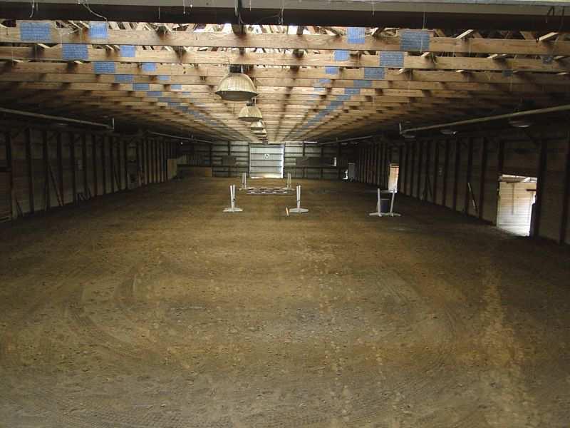 210x80 Indoor Riding Arena This incredible arena includes plenty of