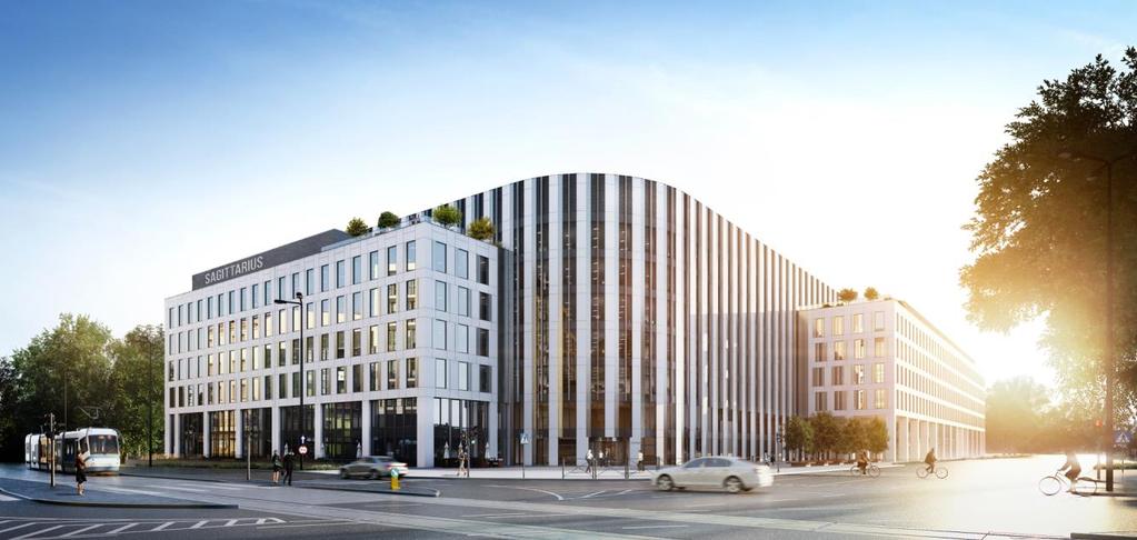OFFICE ACHIEVEMENTS AND GOALS Q3 2017 Start of Beethoveena I in Warsaw (17,800 sqm GLA) Commissioning of O3 Business Campus II in Kraków (19,000 sqm