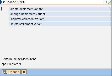 Below is given an example of one particular settlement variant A001.