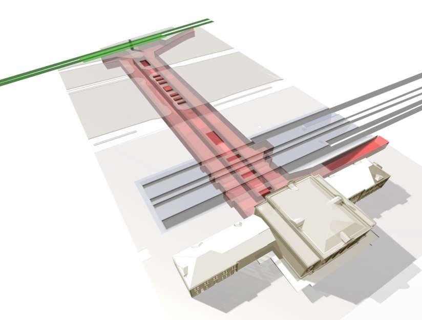 DUS - Transit Infrastructure LIGHT RAIL + MALL SHUTTLE STATIONS
