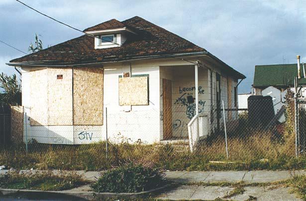 Blight Reduction Neighborhood Blight Reduction Approaches Vacant,