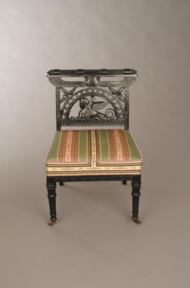 Egyptian Revival Side Chair, c.