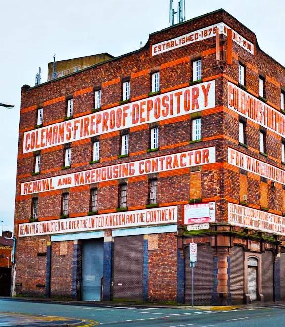 THE OFFER: COLEMAN S FIRE DEPOSITORY Coleman s Fireproof Depository is a truly iconic building close to the Baltic Triangle in Liverpool and set on the fringe of New China Town.